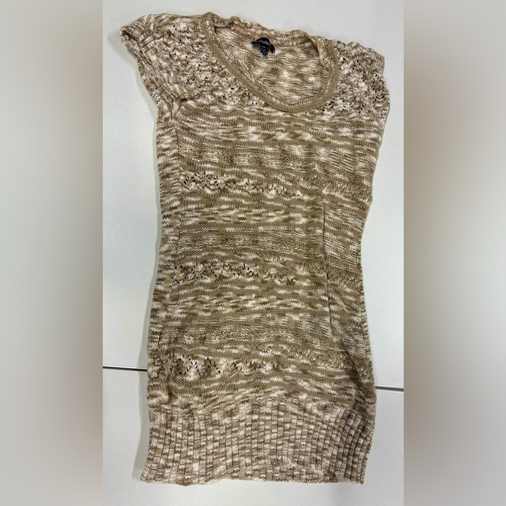 le chateau crochet knit sweater top